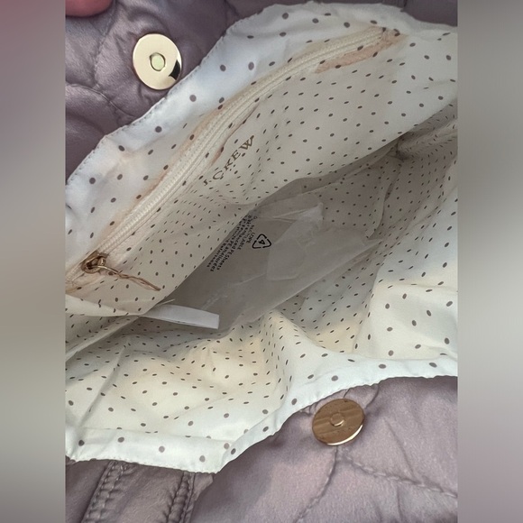 J.CREW MINI NYLON QUILTED TOTE BAG - Picture 9 of 14